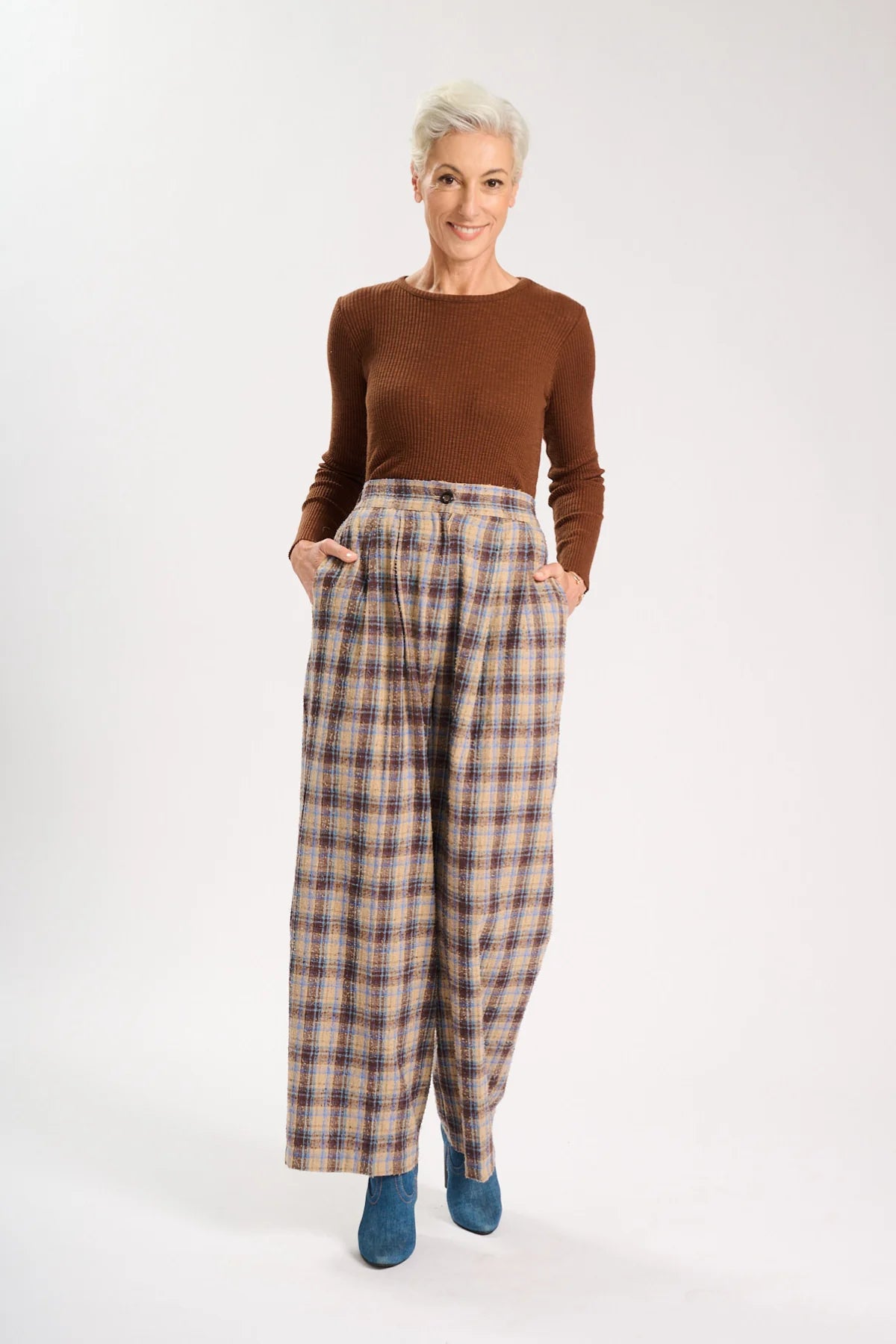 Olga de Polga Freya Pant Choc Check