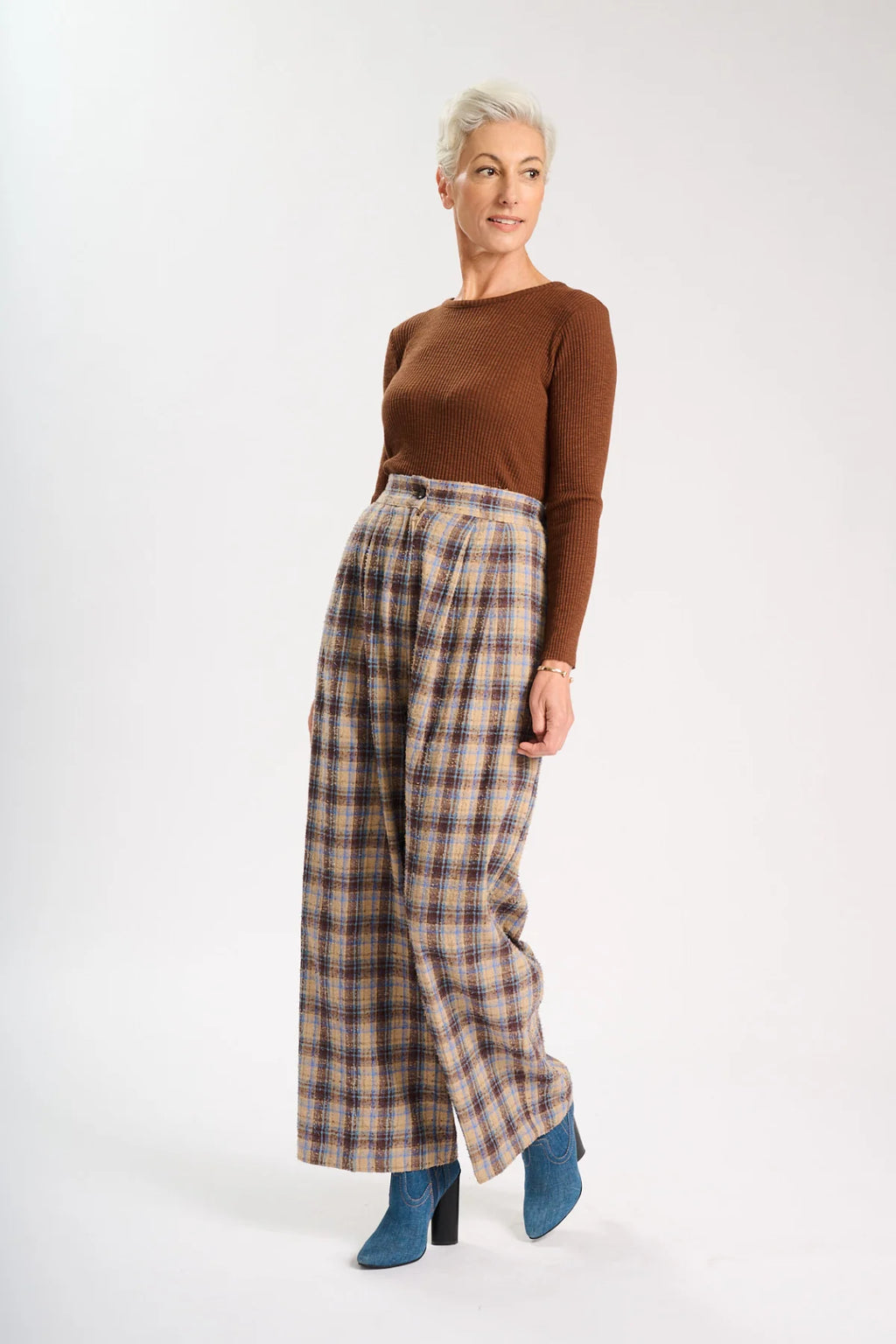 Olga de Polga Freya Pant Choc Check