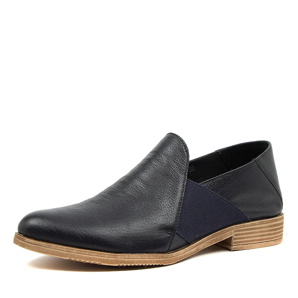 D & J Kefect Leather Navy