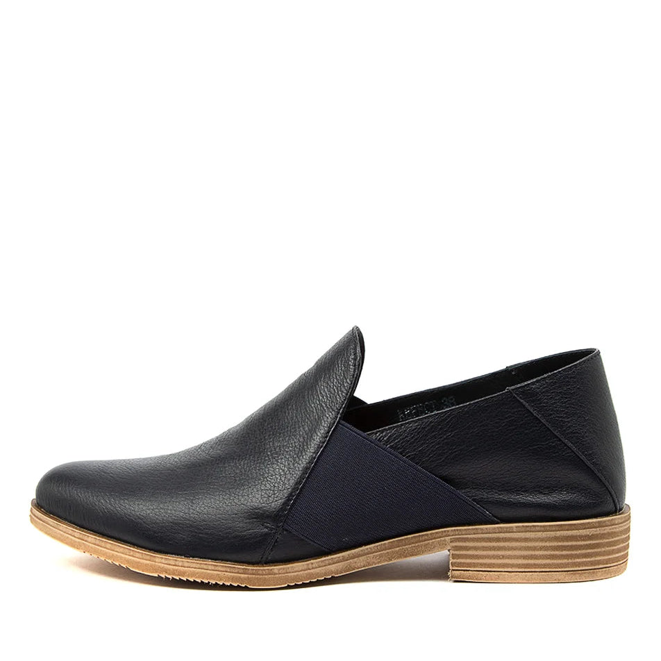 D & J Kefect Leather Navy