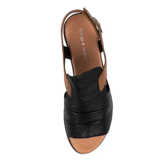 D & J Madis Black/Tan