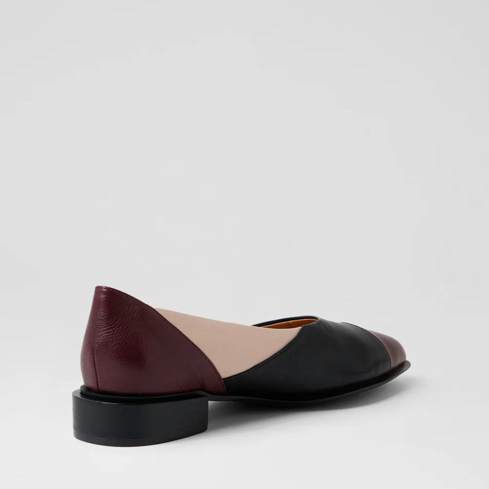D & J Emberta Burgundy-Black