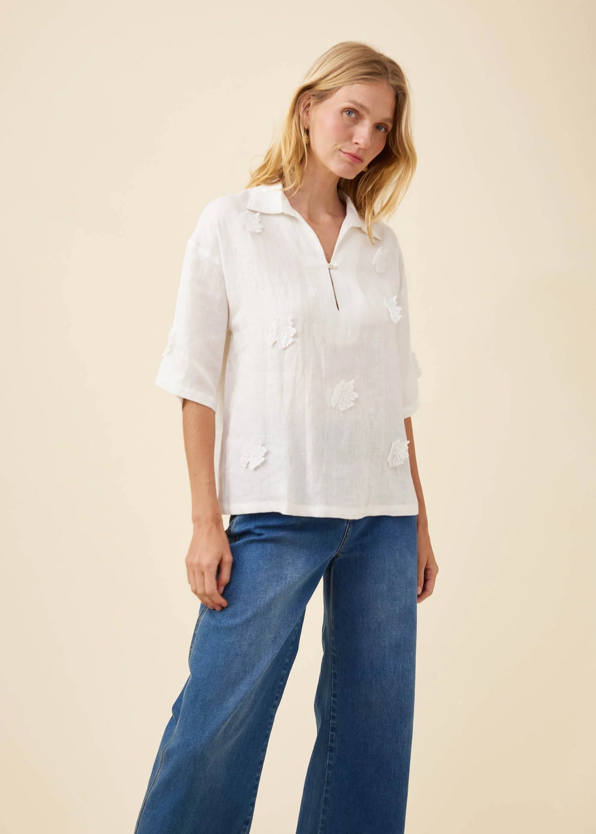 IOM Anita Shirt White