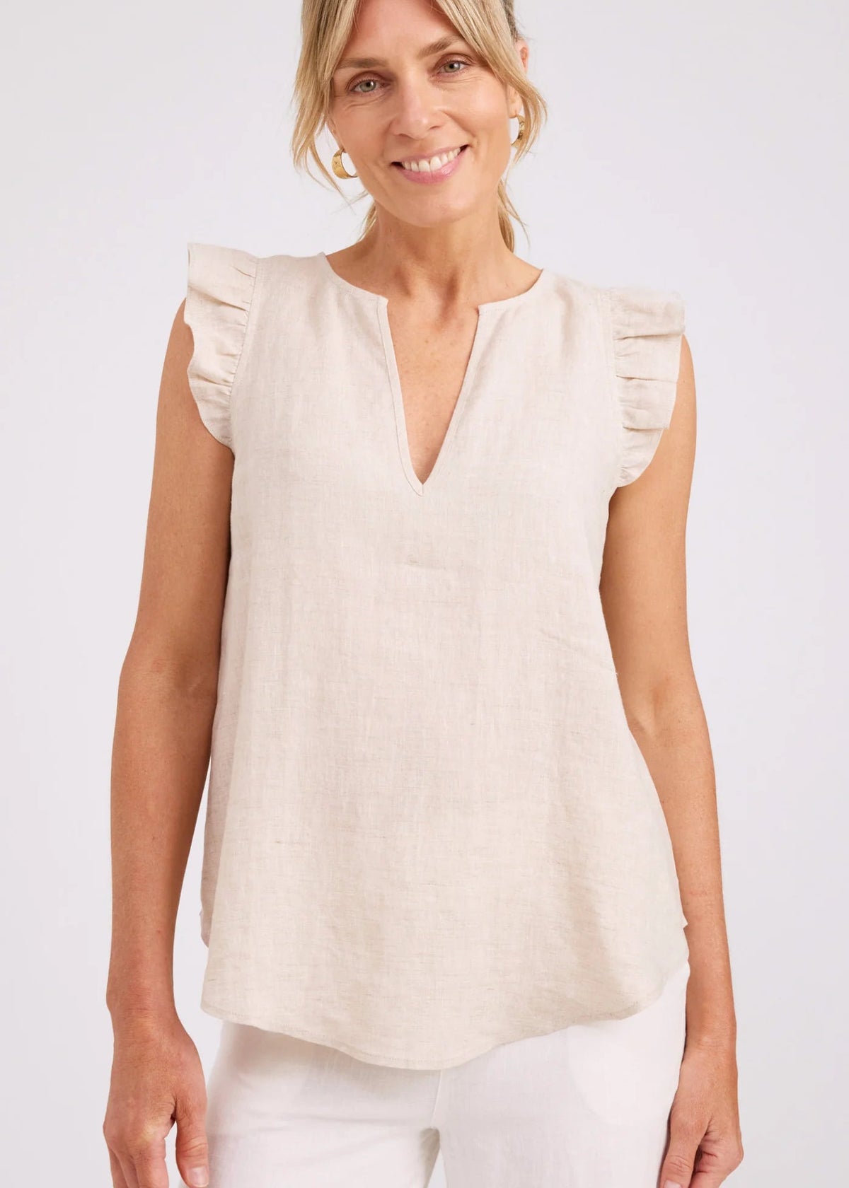 Eb & Ive Studio Frill Tank Tusk
