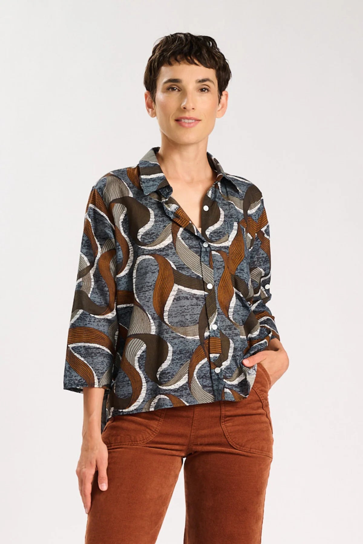 Olga de Polga Eclipse Shirt Ash