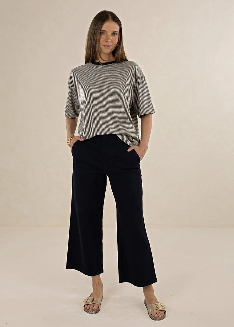 Humidity Bestie Tee Stripe