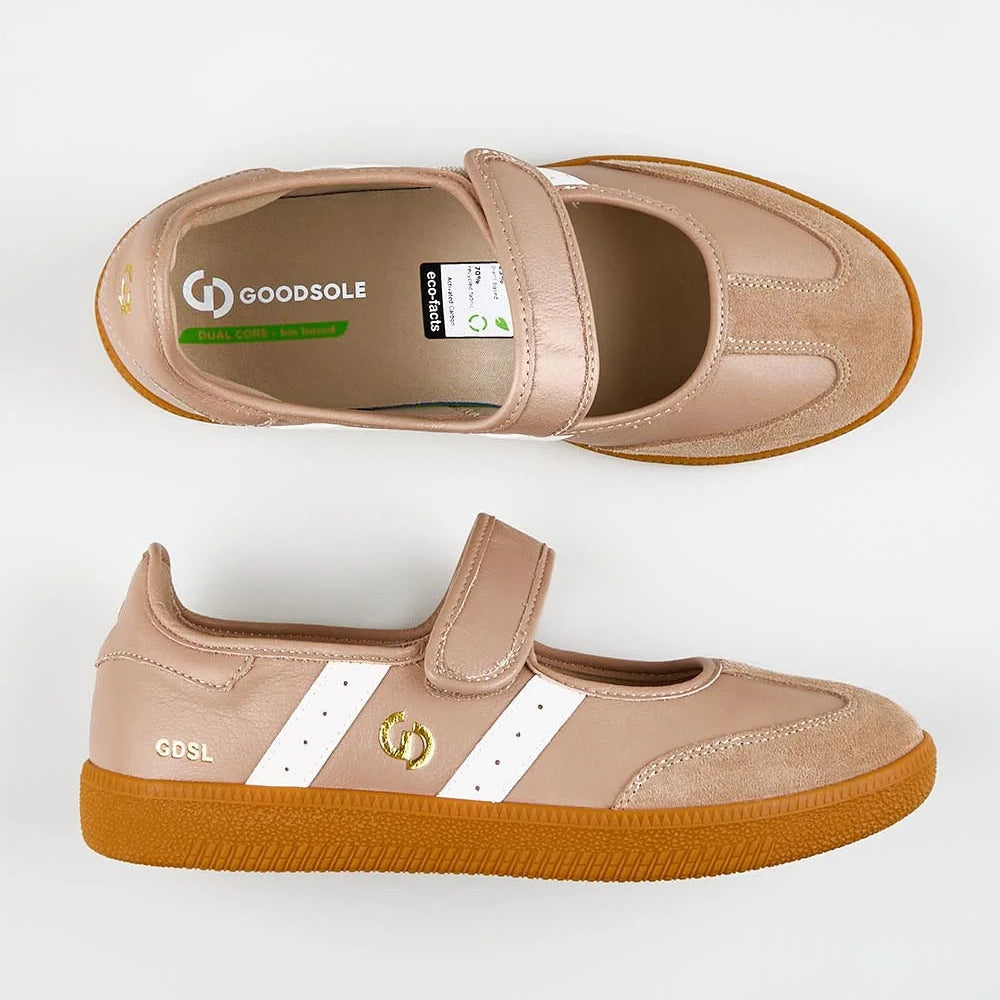 Goodsole Parlay Taupe/White