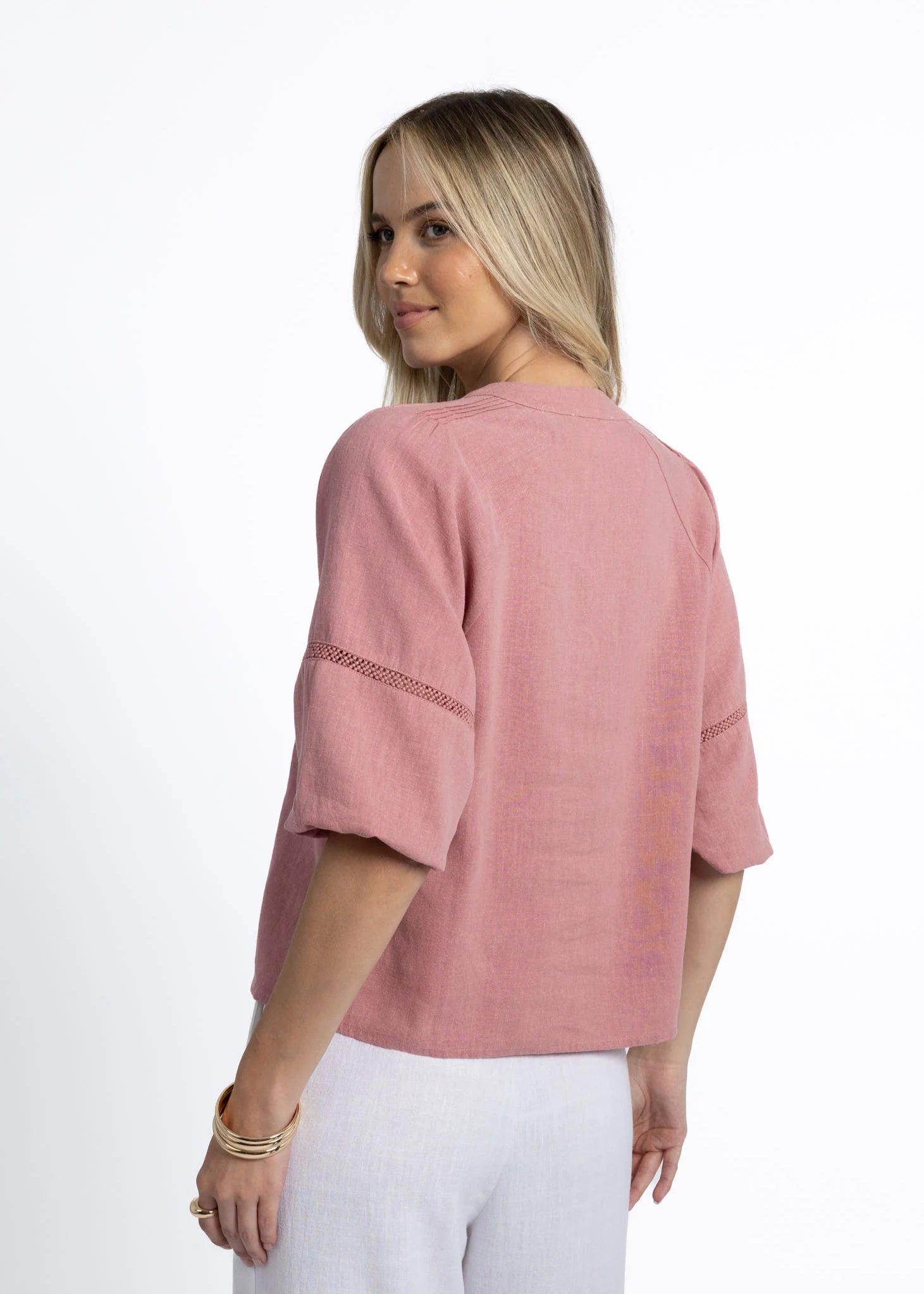 Humidity Nixie Blouse Rose