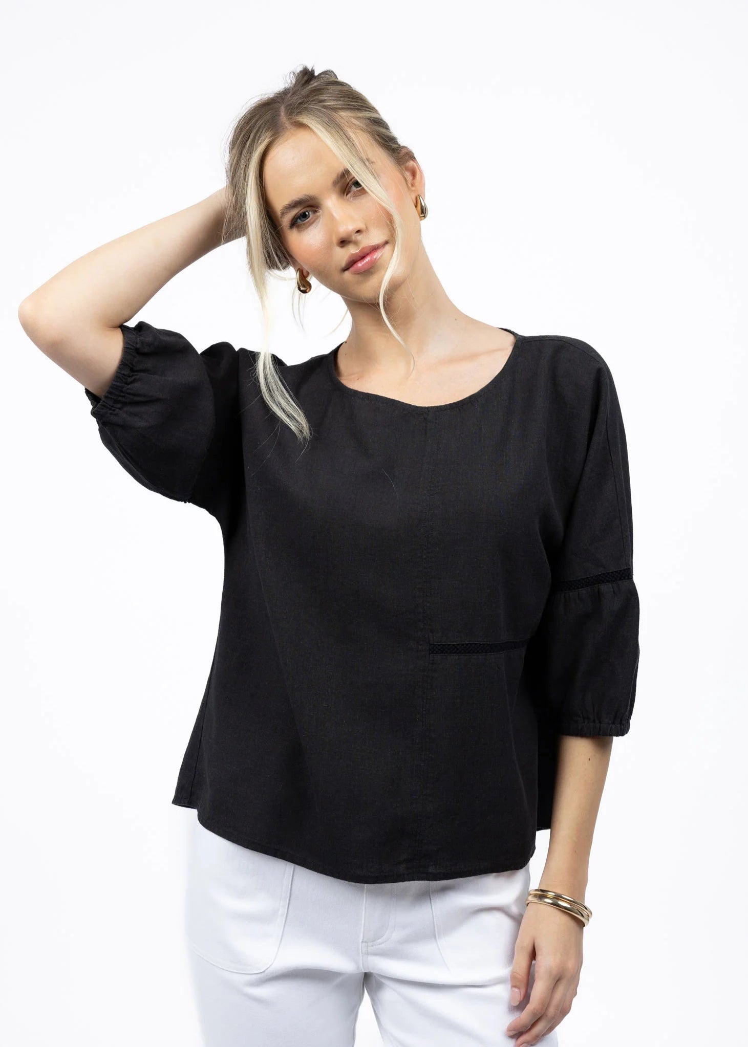 Humidity Millie Top Black