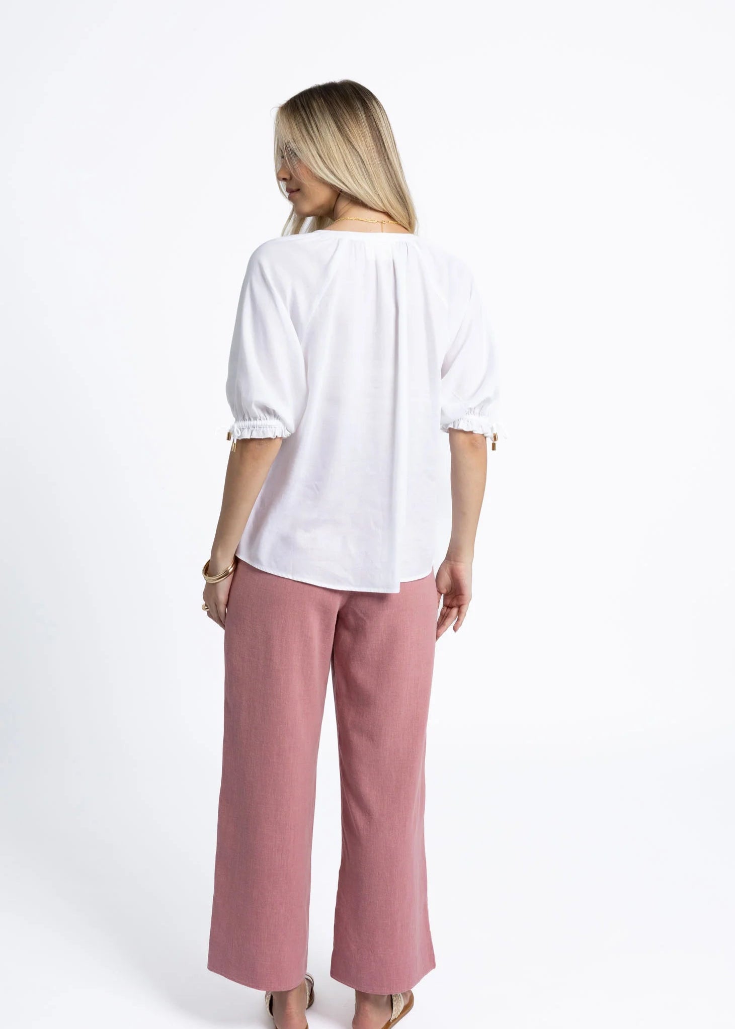 Humidity Reece Blouse White