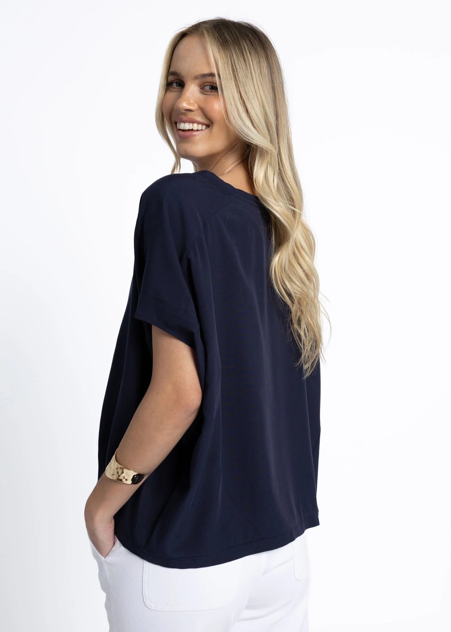Humidity Lush Top Navy