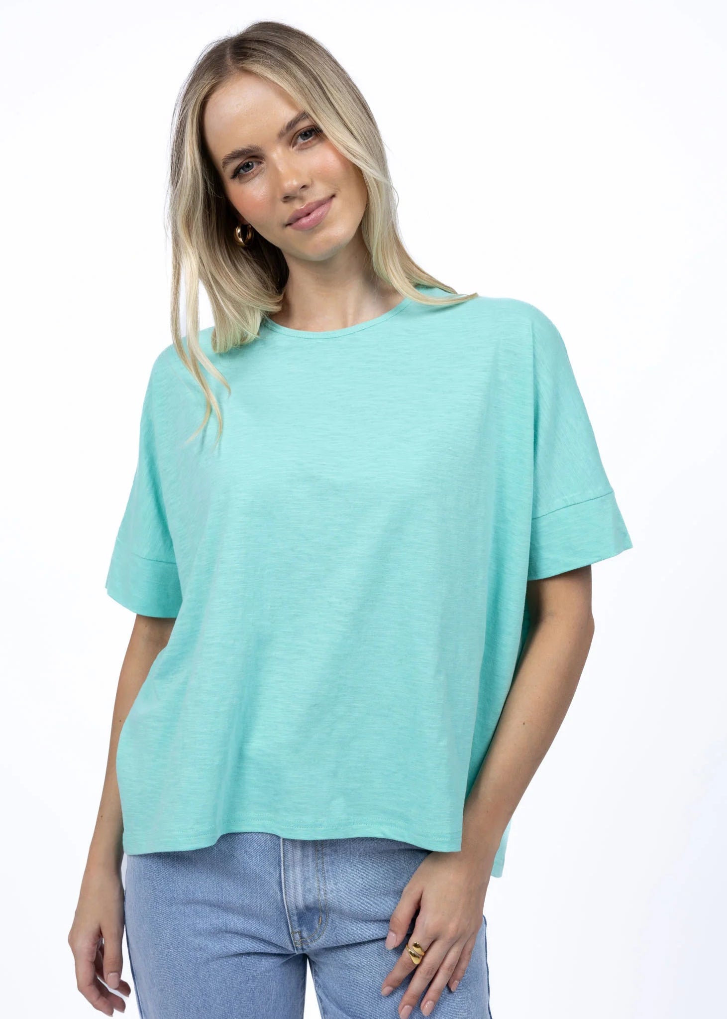 Humidity Dippy Tee Sea Green