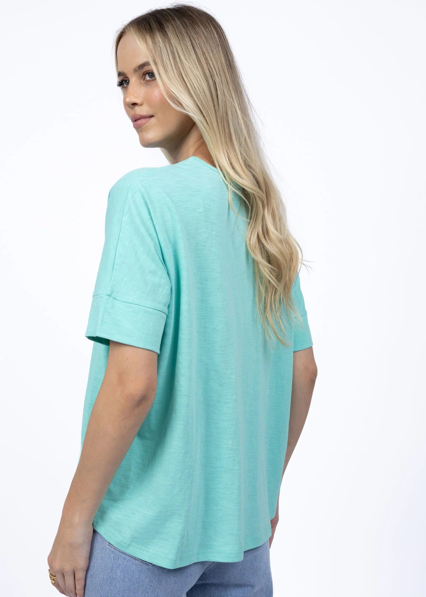 Humidity Dippy Tee Sea Green