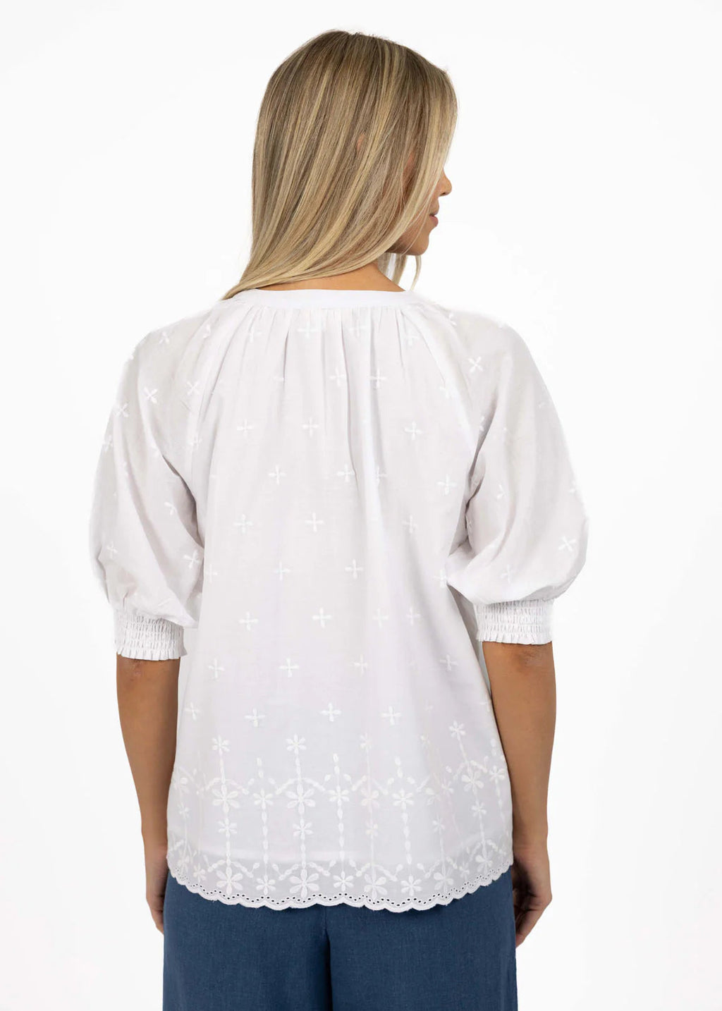 Humidity Chloe Blouse White