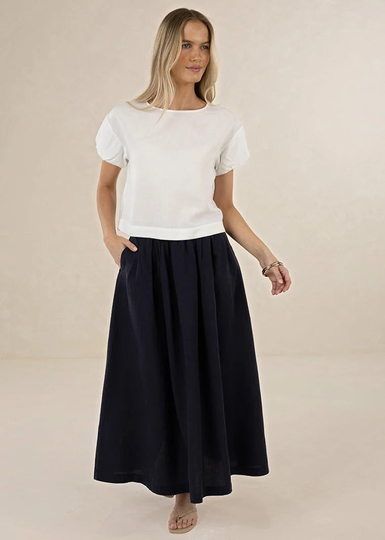 Humidity Sola Skirt Navy