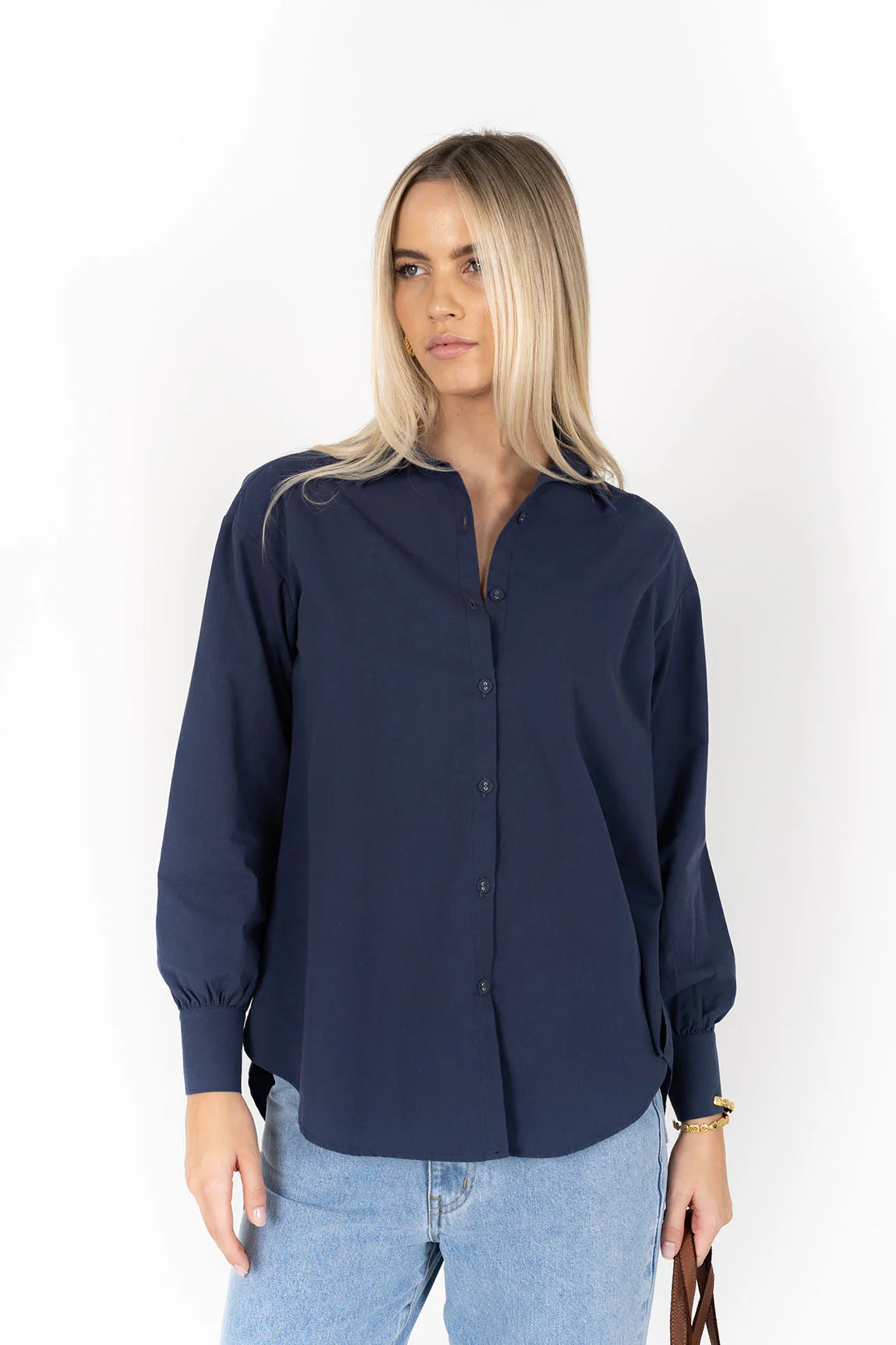 Humidity Stephanie Shirt Navy