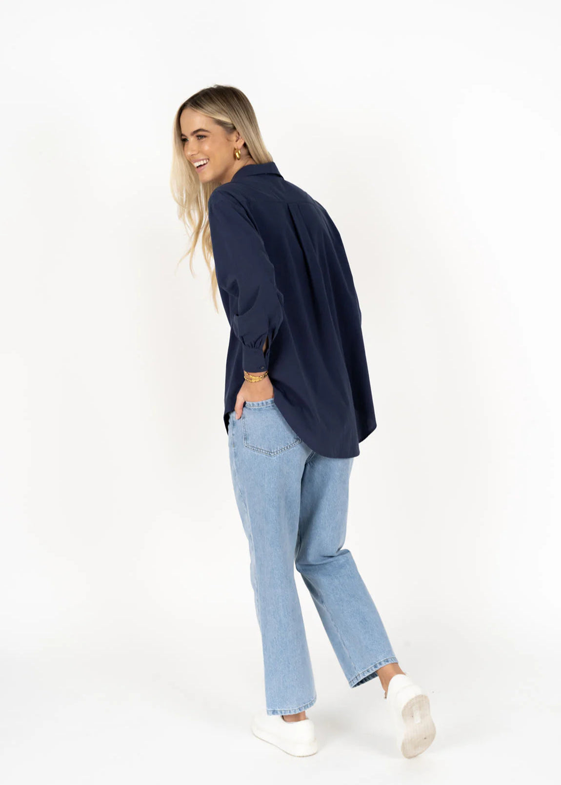 Humidity Stephanie Shirt Navy