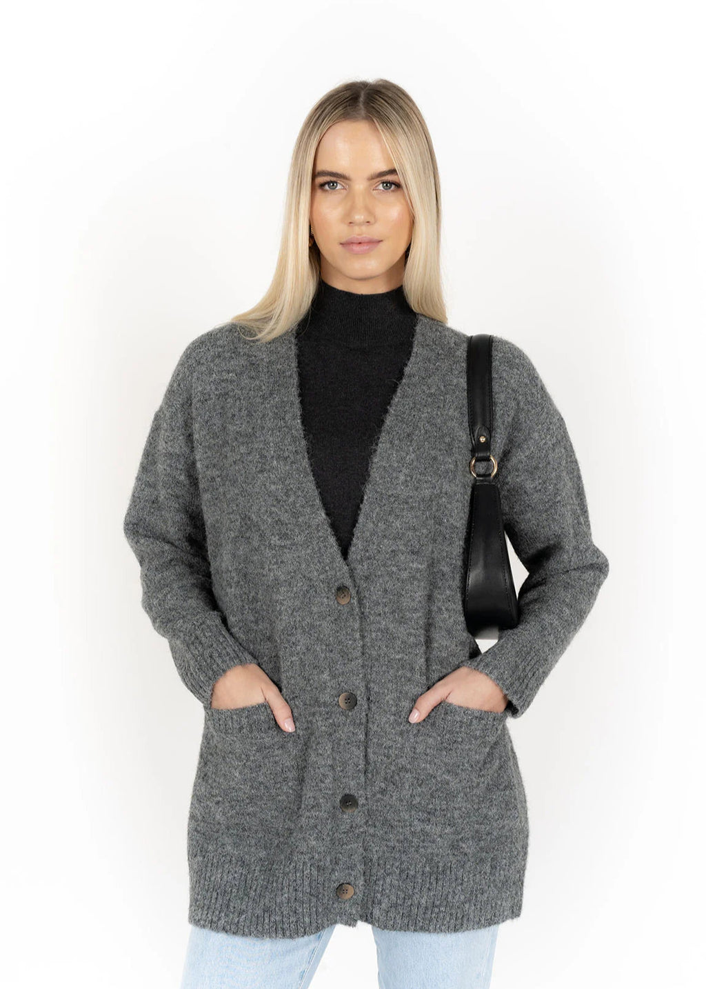 Humidity Latitude Cardi Grey