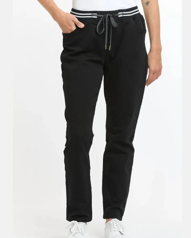 Italian Star Hugo Jogger Black
