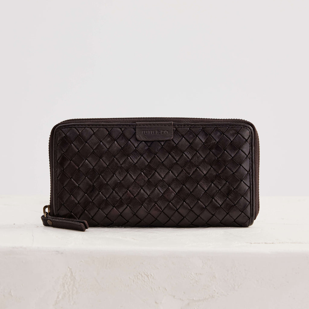 Juju & Co Basque Wallet Choc
