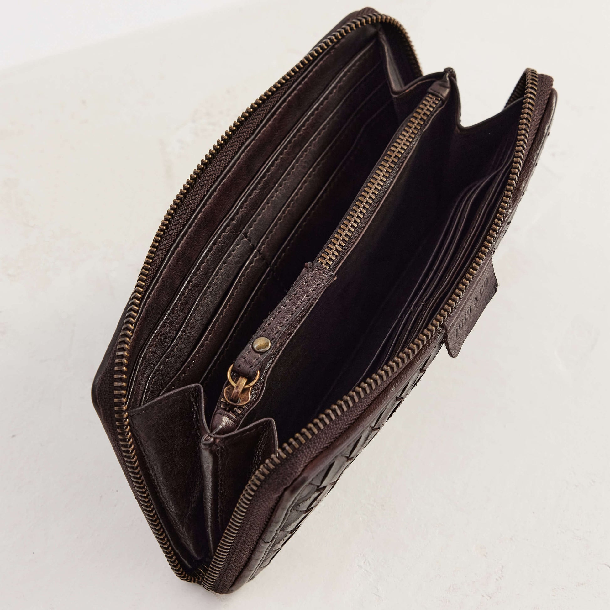 Juju & Co Basque Wallet Choc