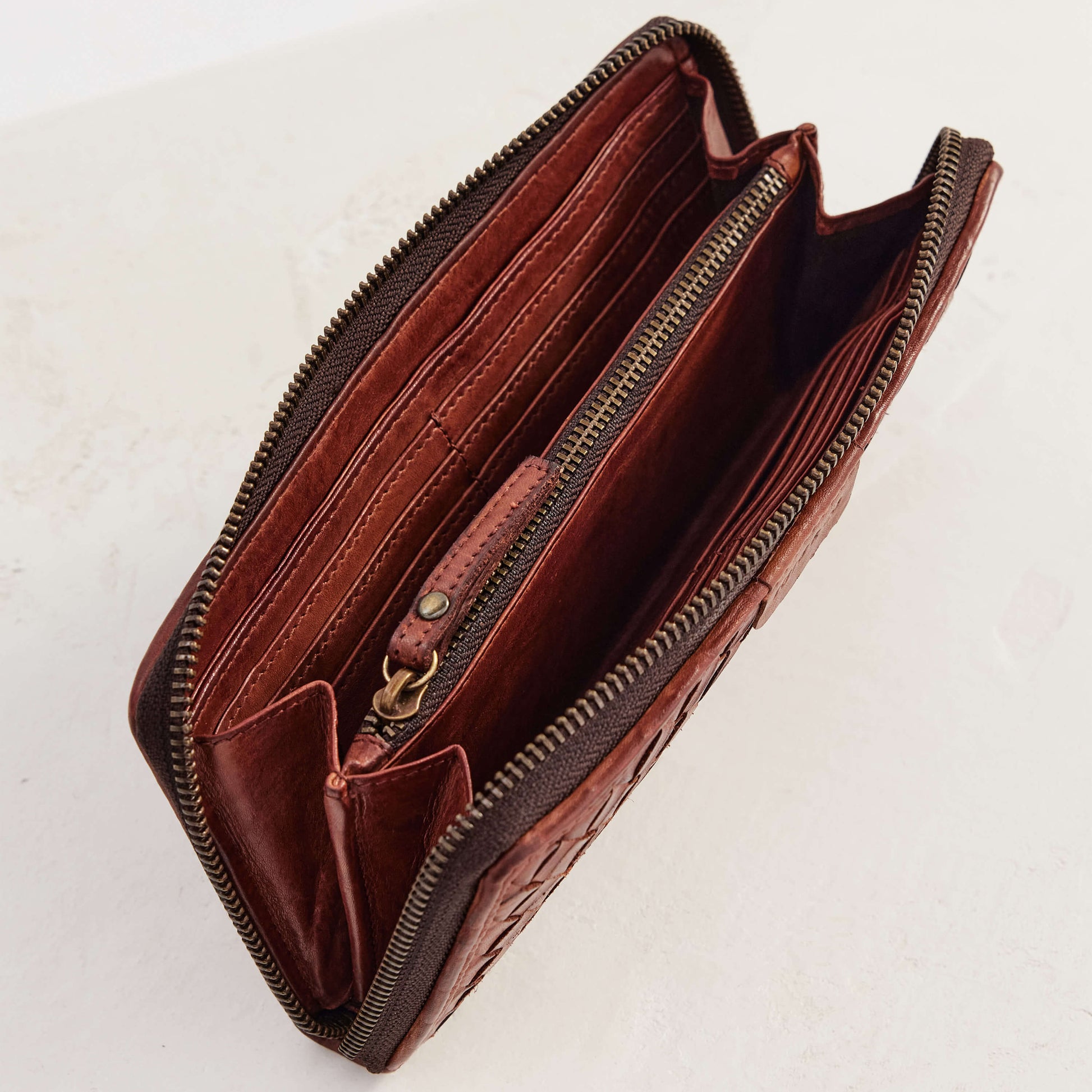 Juju & Co Basque Wallet Amber