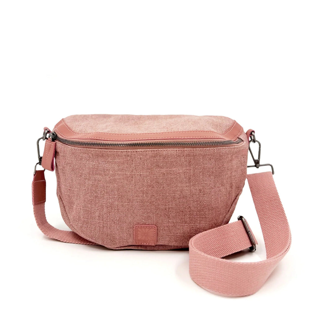 Trifine Saddle Bag Blush