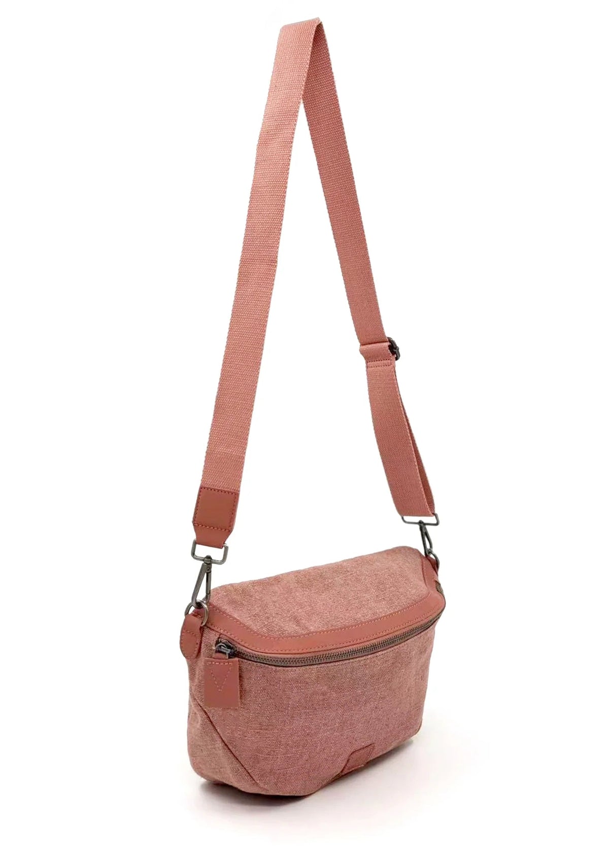 Trifine Saddle Bag Blush