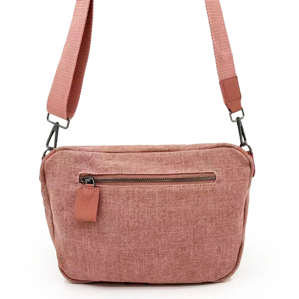 Trifine Saddle Bag Blush