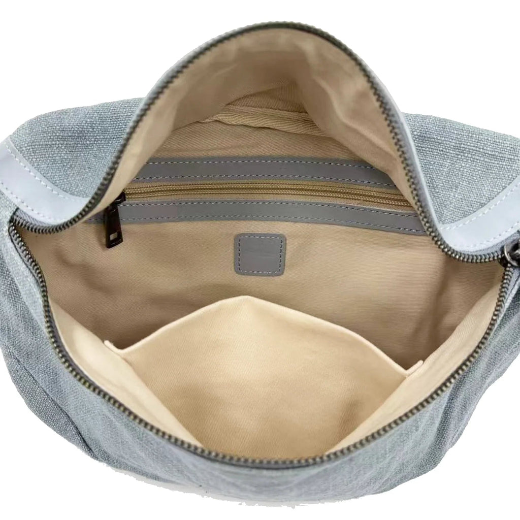 Trifine Saddle Bag Blue