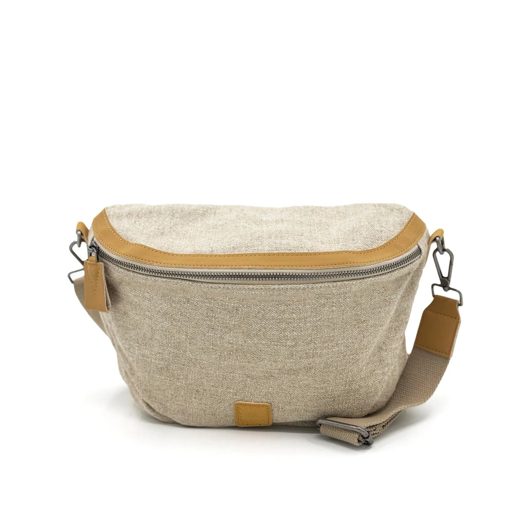 Trifine Saddle Bag Natural