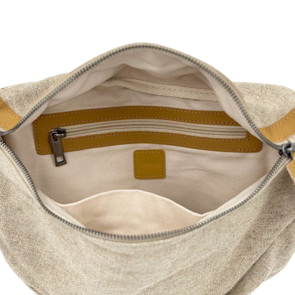 Trifine Saddle Bag Natural