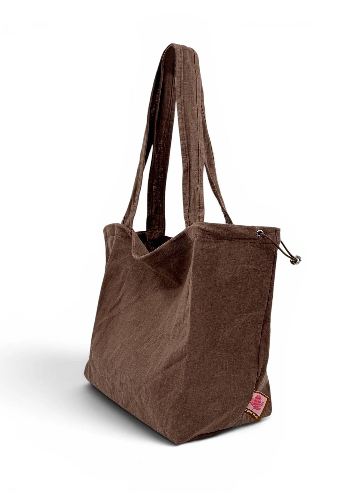 Trifine Market Tote Choc