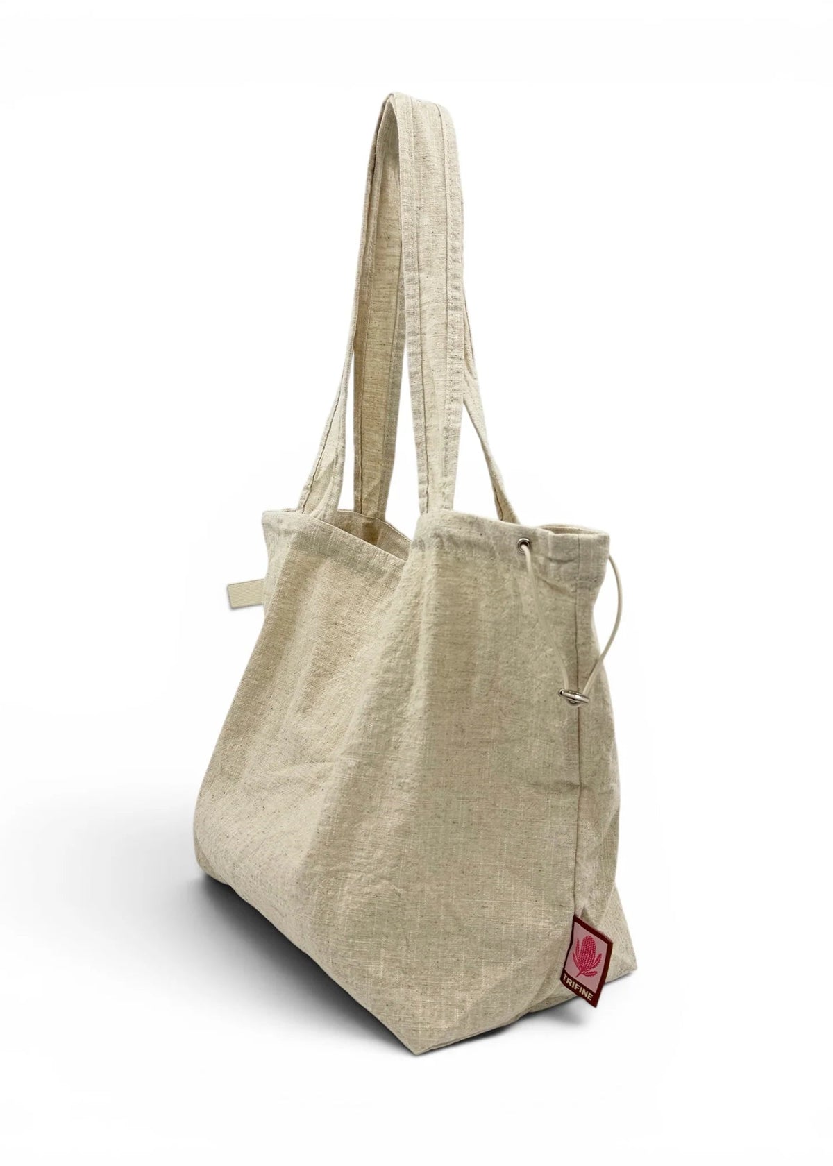 Trifine Market Tote Natural
