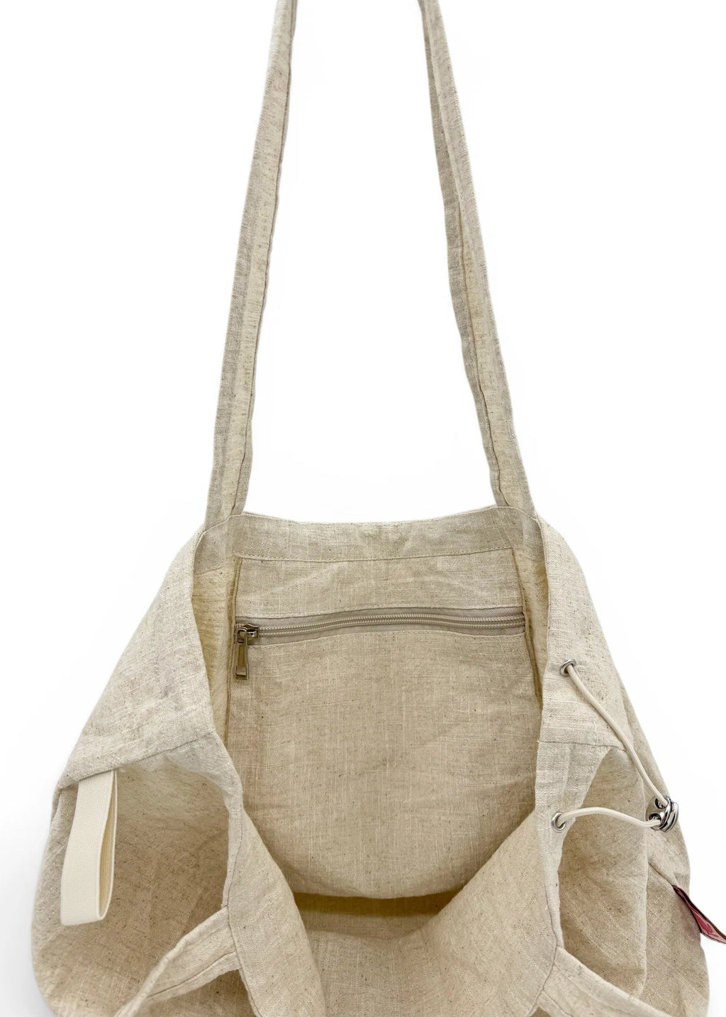 Trifine Market Tote Natural