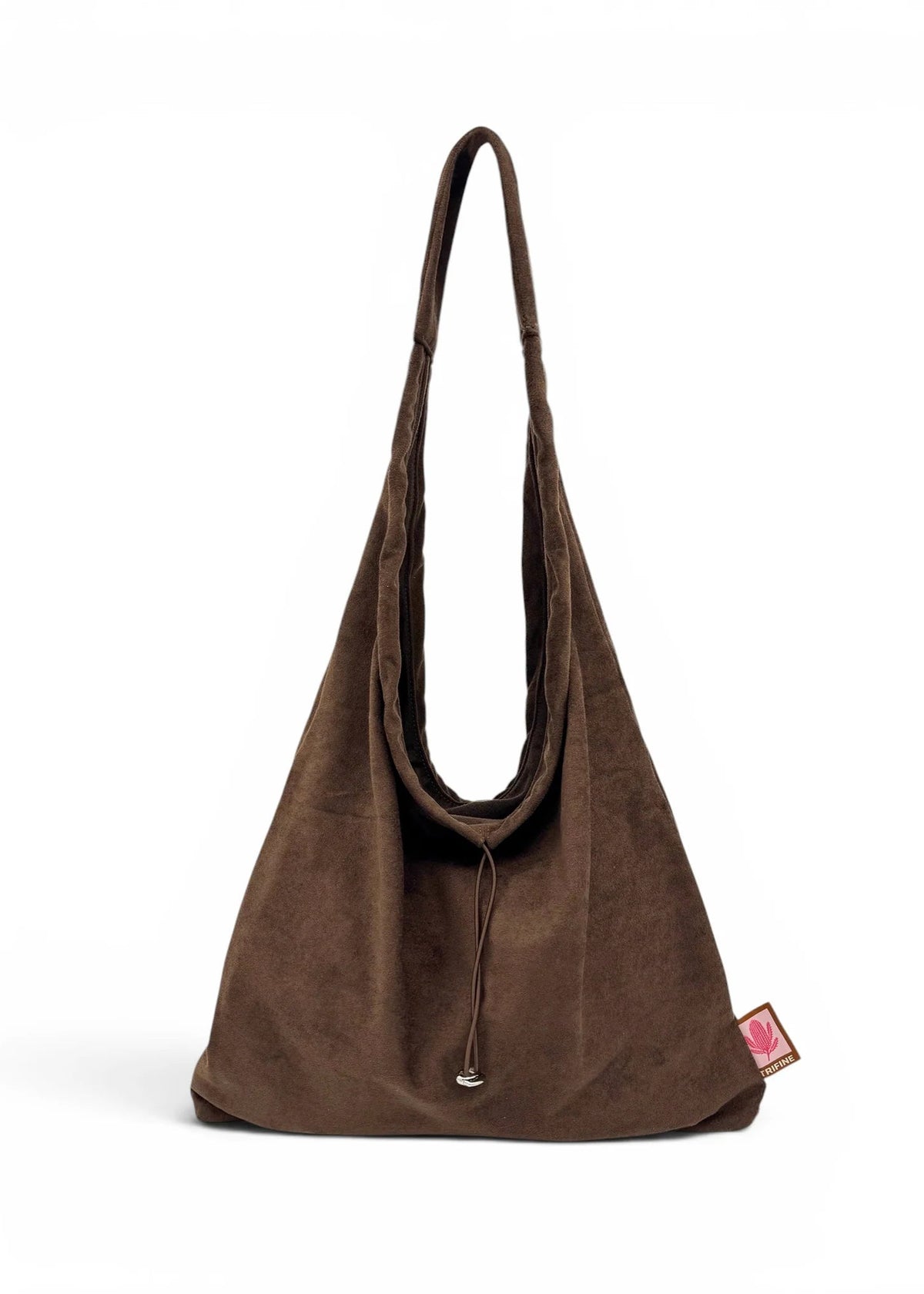 Trifine Slouchy Bag Choc