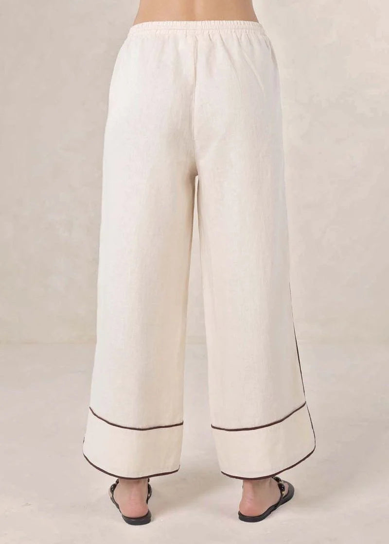 Humidity Lugano Pant Cream/Choc
