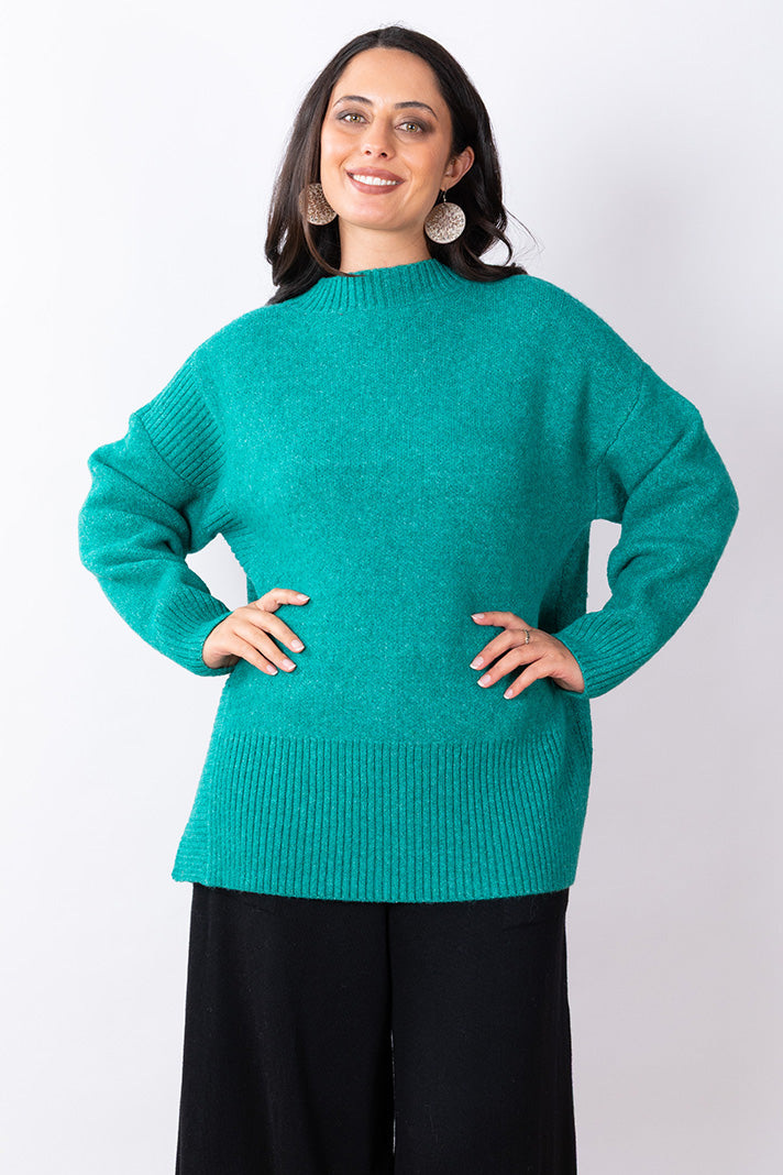 JJ Wool Blend Aqua Jumper