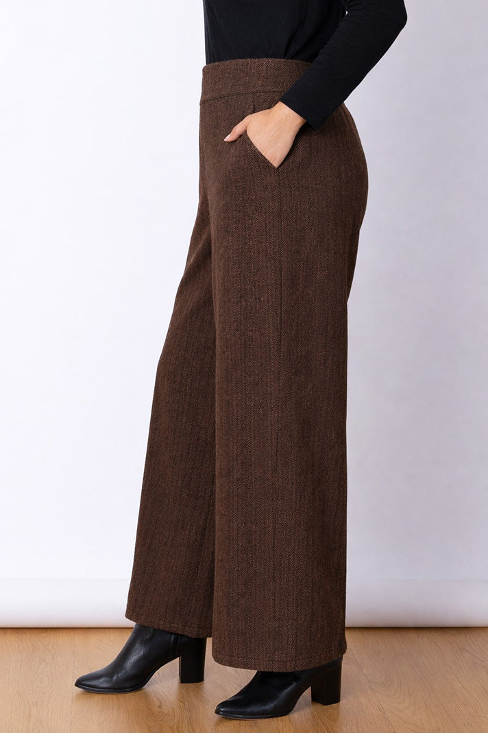 JJ Wool Pant Brown