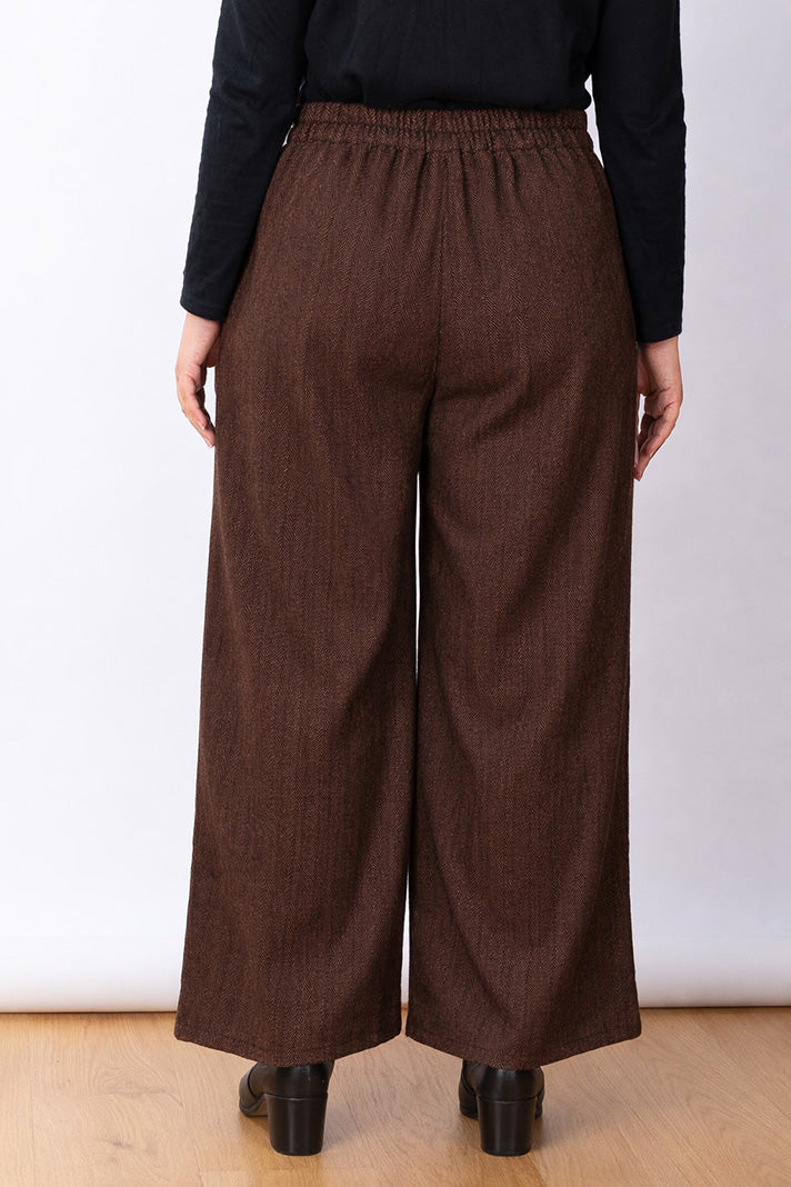 JJ Wool Pant Brown