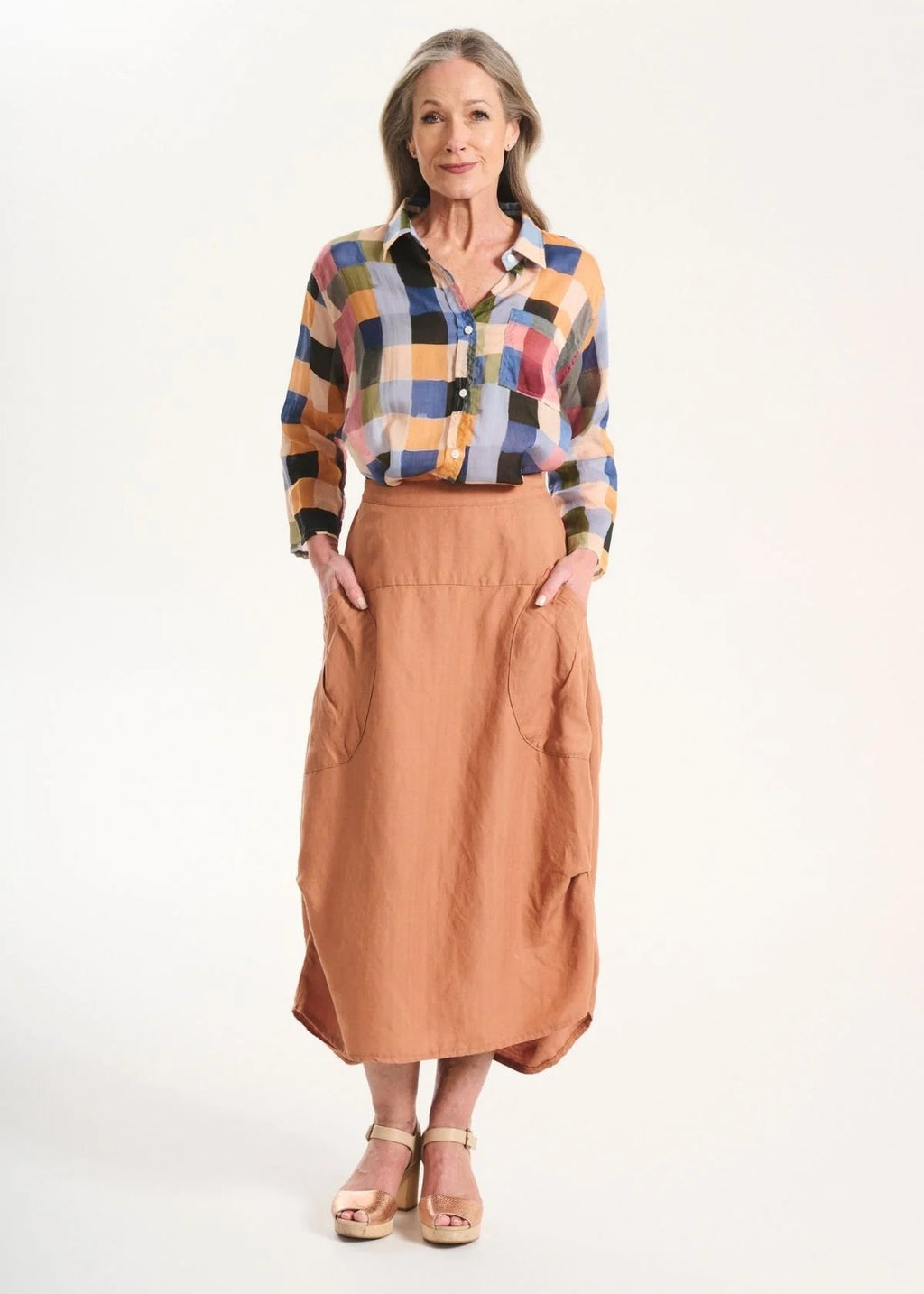 Olga Milwaukee Skirt Caramel