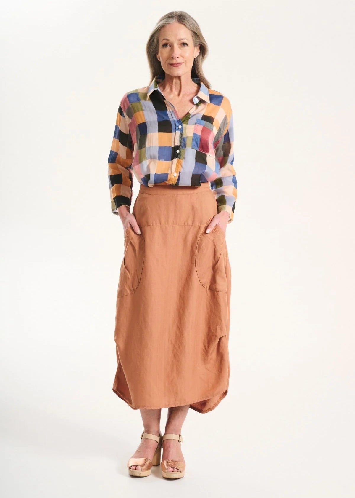 Olga Milwaukee Skirt Caramel