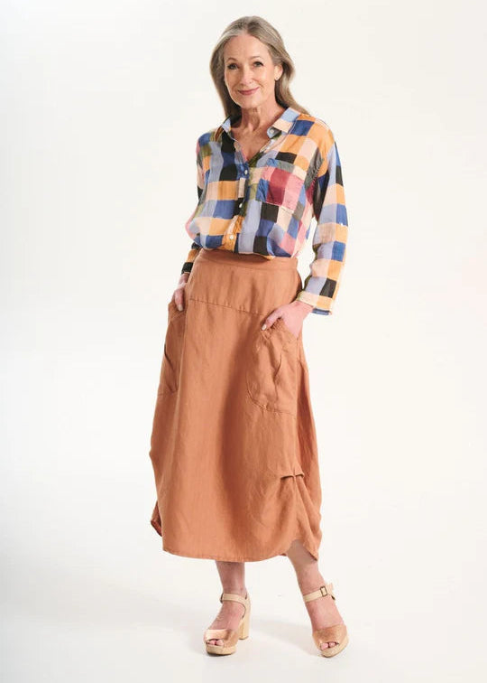 Olga Milwaukee Skirt Caramel