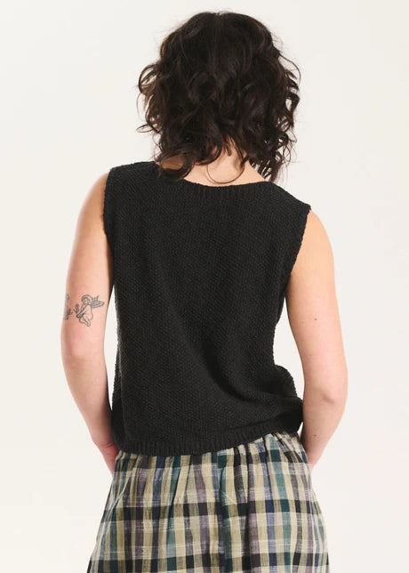 Olga Muse Vest Black