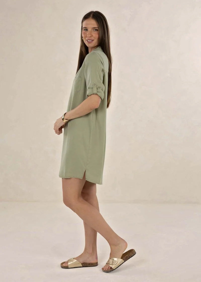 Humidity Remy Shirt Dress