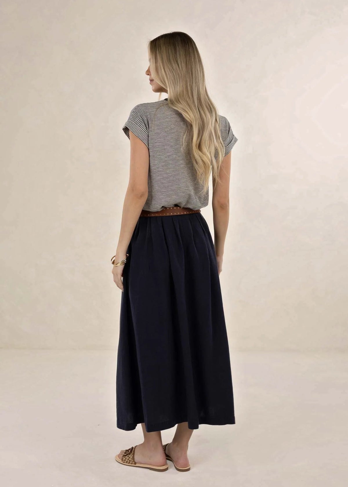 Humidity Sola Skirt Navy