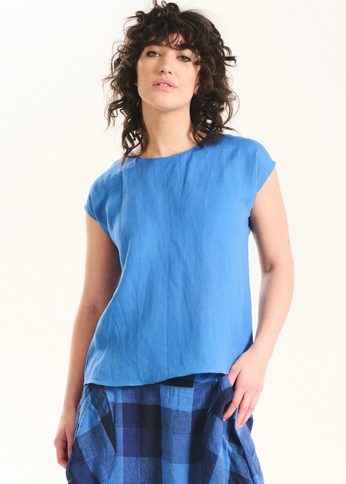 Olga Petra Tee Blue