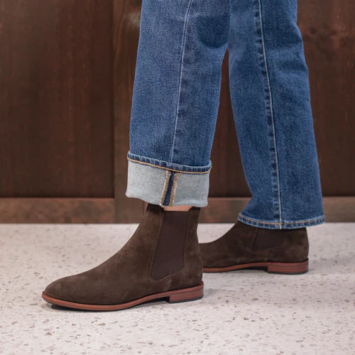 EOS Phebes Boots Choc Suede