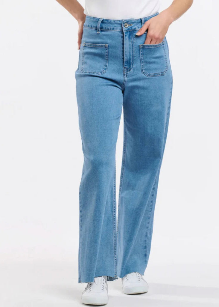 Italian Star Eddie Light denim