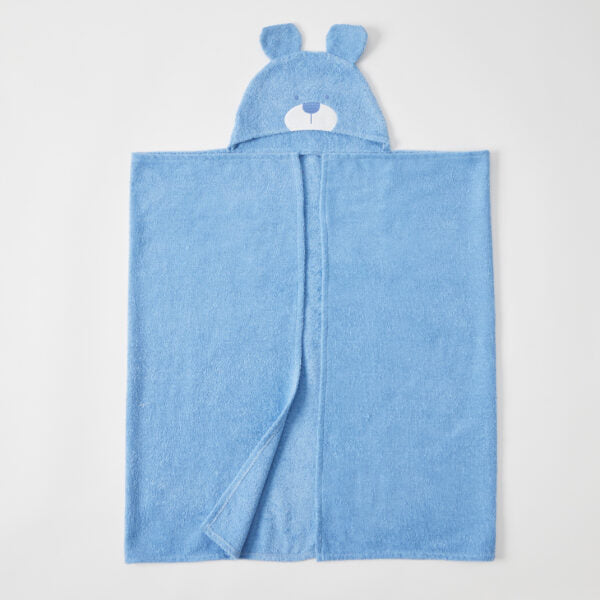 Baby Hooded Towel Blue